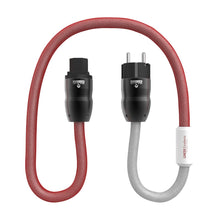 Afbeelding in Gallery-weergave laden, Kabel Audiomica Excellence Ness Stroomkabel 1m HifiManiacs Rood