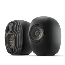 Afbeelding in Gallery-weergave laden, Luidspreker KEF LS Luxe Actieve Luidspreker (per paar) (new arrival) HifiManiacs Eclipse Black / Zonder Staanders