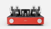 Afbeelding in Gallery-weergave laden, Tube Amplifier Fezz Lybra 300B Buizenversterker HifiManiacs Burning Red / Standaard (Zonder Subwoofer Uitgang)
