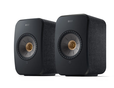 Streamer Speaker KEF LSX II (per paar) HifiManiacs Carbon Black