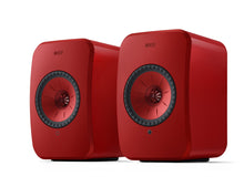 Afbeelding in Gallery-weergave laden, Streamer Speaker KEF LSX II (per paar) HifiManiacs Lava Red
