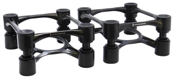 Accessoire IsoAcoustics Aperta 200 Luidsprekerstaanders (per paar) HifiManiacs Zwart