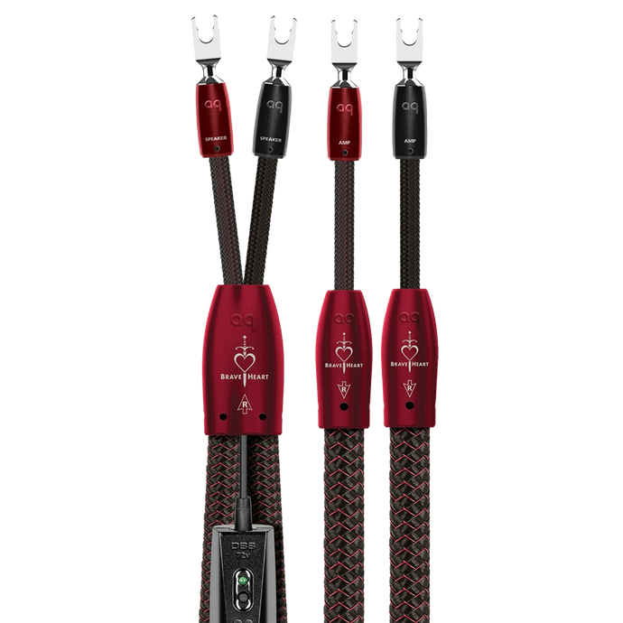 Luidsprekerkabel Audioquest Braveheart Luidsprekerkabel HifiManiacs Set 2.5m