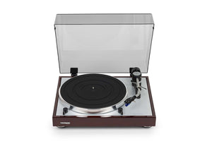 Platenspeler Thorens TD403DD Turntable HifiManiacs Walnoot