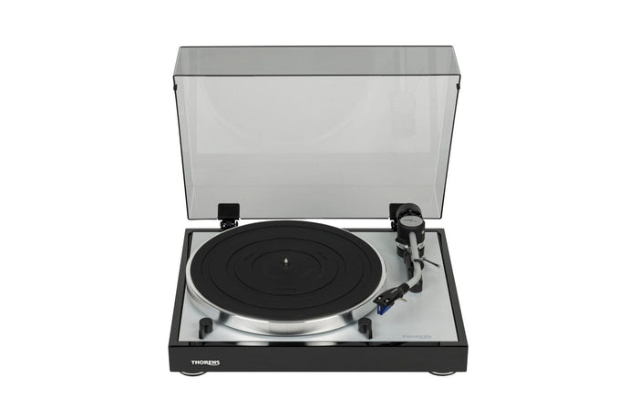 Platenspeler Thorens TD403DD Turntable HifiManiacs Zwart