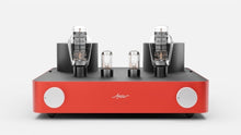 Afbeelding in Gallery-weergave laden, Tube Amplifier Fezz Mira Ceti 300B Buizenversterker HifiManiacs Burning Red / Standaard (Zonder Subwoofer Uitgang)
