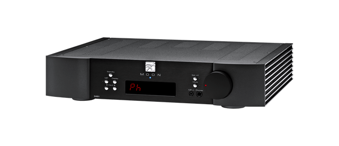 Versterker MOON 340i D3PX Geïntegreerde Versterker (incl. DAC en Phono) HifiManiacs Black