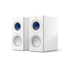 Afbeelding in Gallery-weergave laden, Luidspreker KEF Reference 1 Meta Luidspreker (per paar) HifiManiacs High Gloss White/Blue

