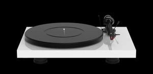Platenspeler Pro-Ject Debut Carbon EVO Turntable HifiManiacs High Gloss White